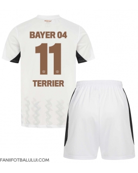 Bayer Leverkusen Martin Terrier #11 Echipament de Fotbal Replică 2024-25 Copii Deplasare (+ Șorturi)